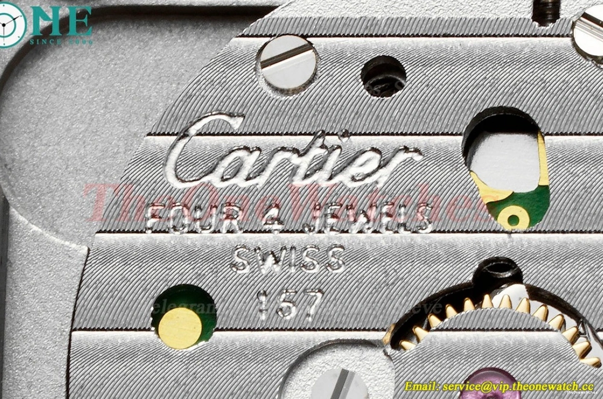 Silver Dumont Santos RG Blue AF Dial Quartz LE 1222